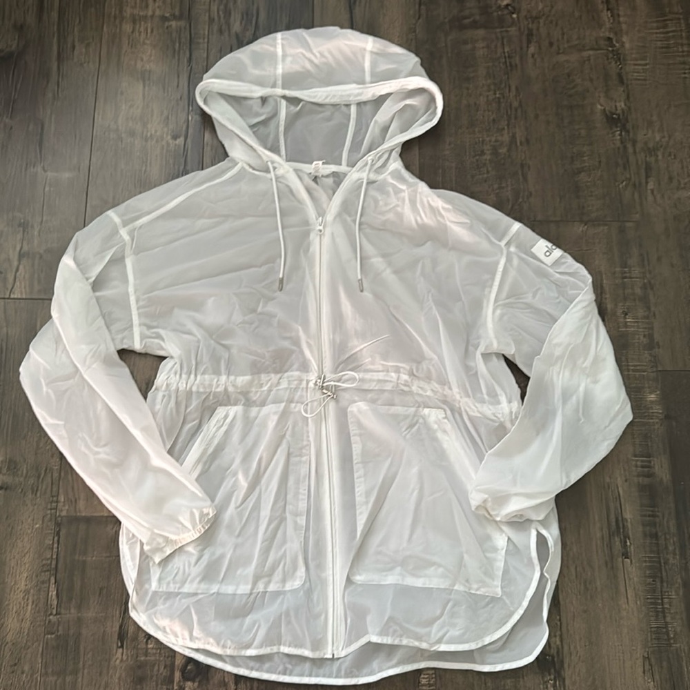 Alo mesh light jacket white M